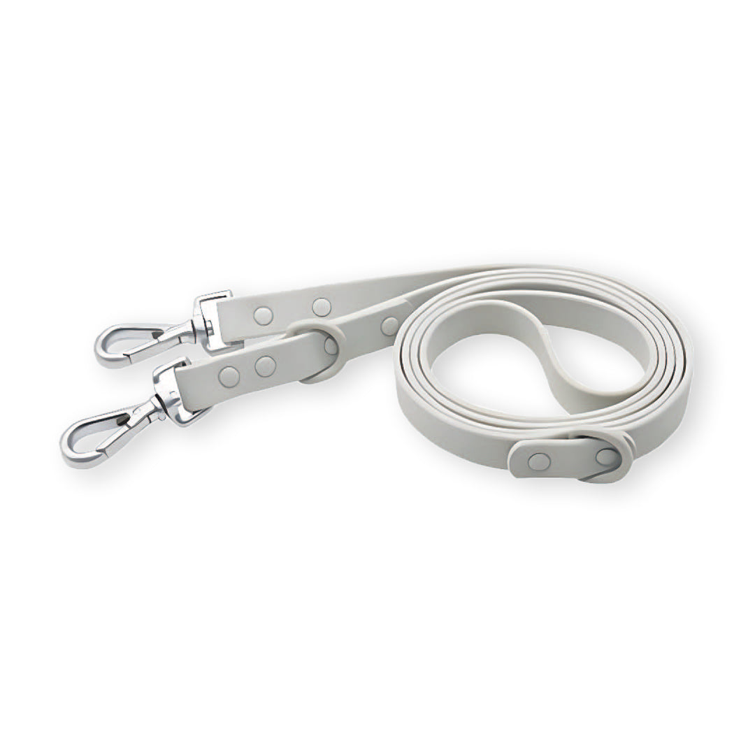 Correa y Pechera Ajustable Para Perros Gris - Talla S