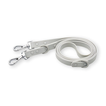 Correa y Pechera Ajustable Para Perros Gris - Talla S