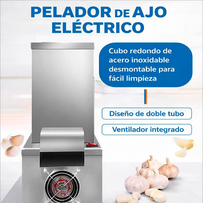 Peladora De Ajo GP-018 Acero Inox 20kgh 200w