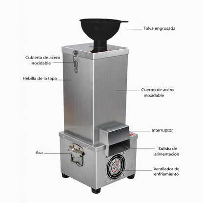 Peladora De Ajo GP-018 Acero Inox 20kgh 200w