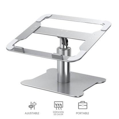 Soporte para Laptop Corporativos For Business Aluminio HF131 Silver