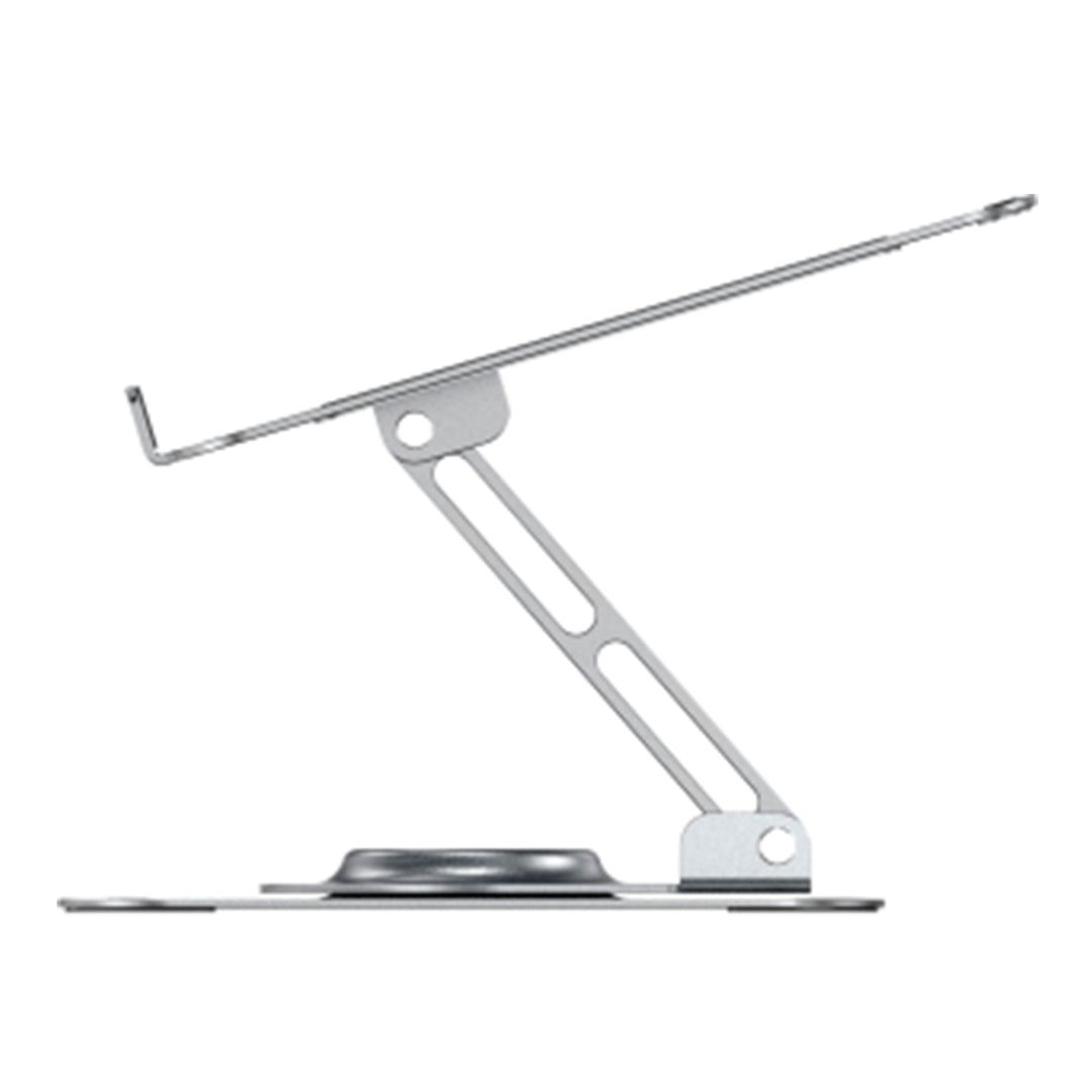 Soporte de aluminio Para Laptop Base Giratoria Plegable HF147 Silver
