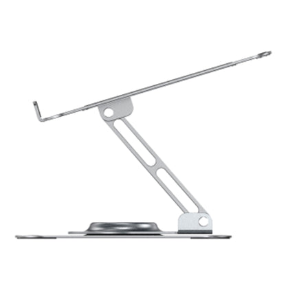 Soporte de aluminio Para Laptop Base Giratoria Plegable HF147 Silver