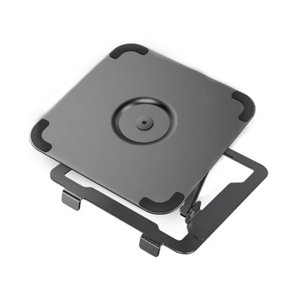 Soporte de aluminio Para Laptop Base Giratoria Plegable HF147 Gris