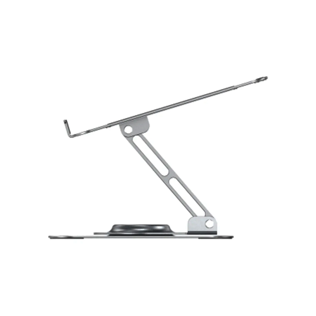 Soporte de aluminio Para Laptop Base Giratoria Plegable HF147 Gris