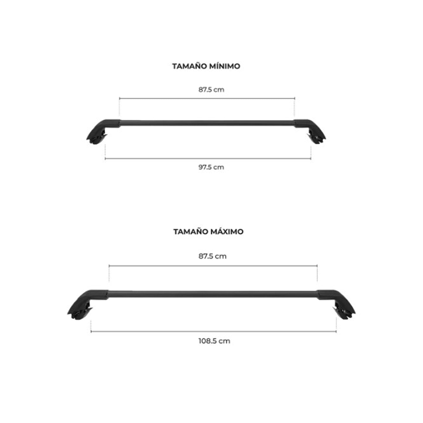 Parrilla Portaequipaje Universal 4x4 Aluminio 140x100 Plata