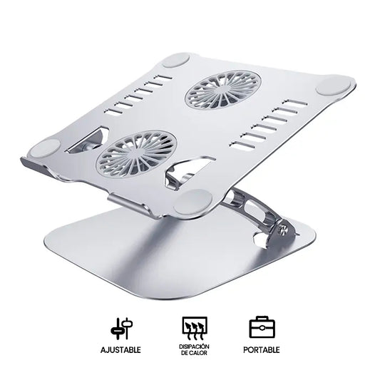 Soporte de Aluminio Para Laptop corporativos for Business HT619 Silver