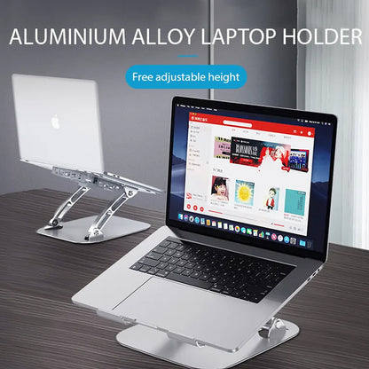 Soporte de Aluminio Para Laptop corporativos for Business HT619 Silver