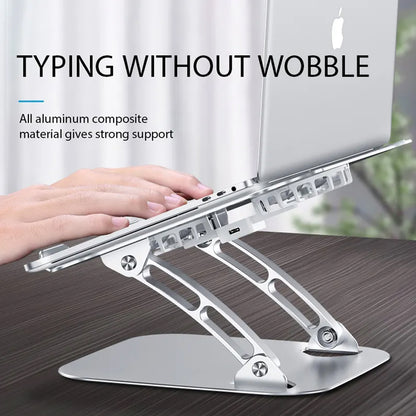 Soporte de Aluminio Para Laptop corporativos for Business HT619 Silver
