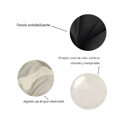 Cama Para Perros Antideslizante y Lavable Gris- Talla S
