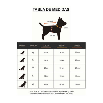 Ropa Para Perros Vestido Tweed Perlas Azul Blanco - Talla XL
