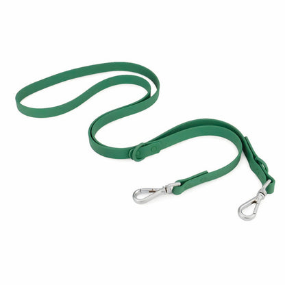 Correa y Pechera Ajustable Para Perros Verde - Talla S