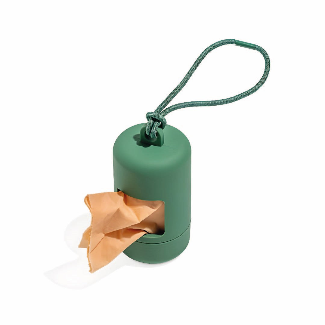 Pack Arnés + Collar + Correa + Dispensador Verde - Talla M