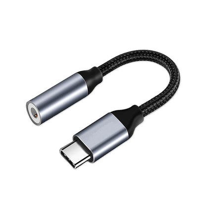 Cable Adaptador USB-C a 3.5mm TCEA-01 Negro Gris