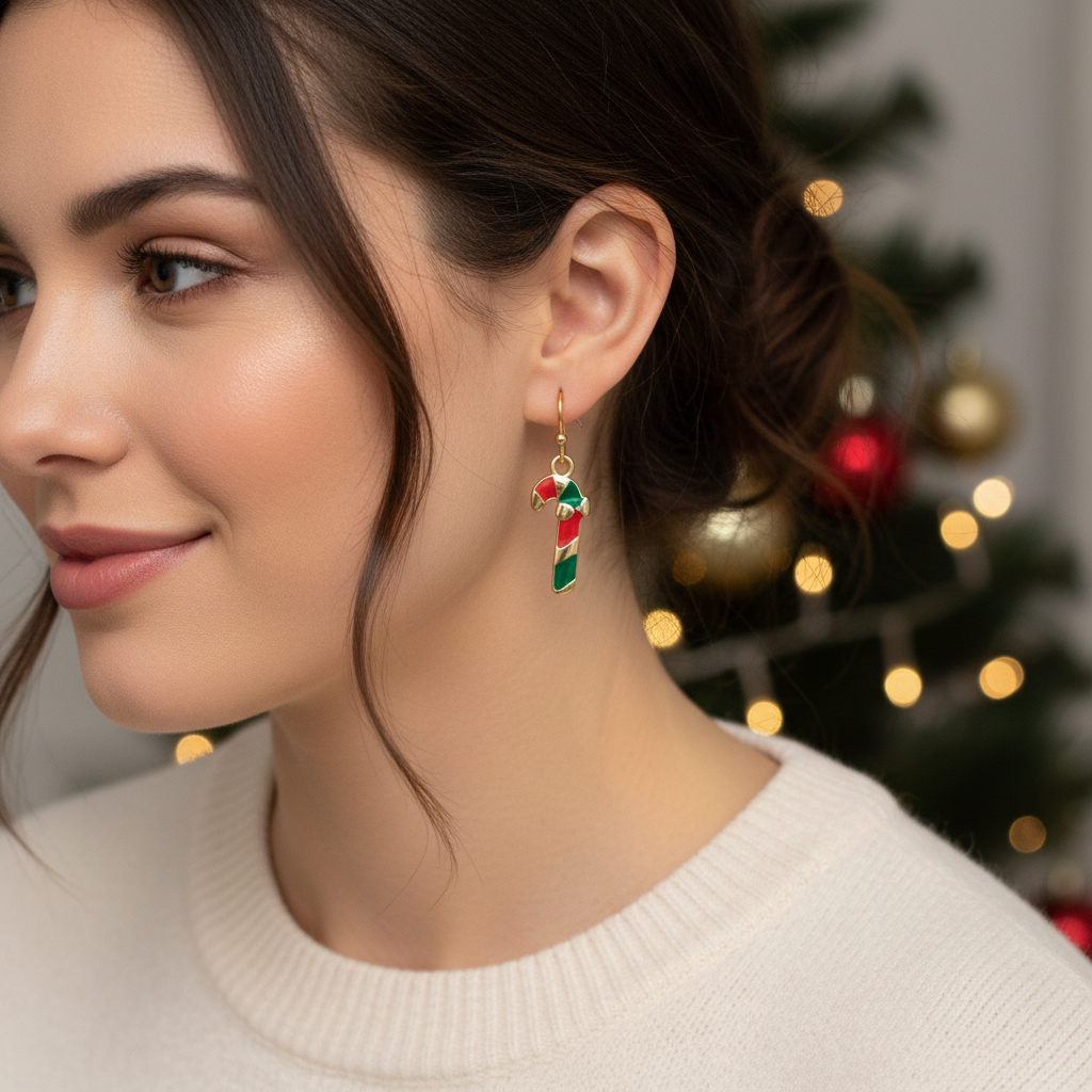 Aurora® ( Pack de 6 aretes Navideños )